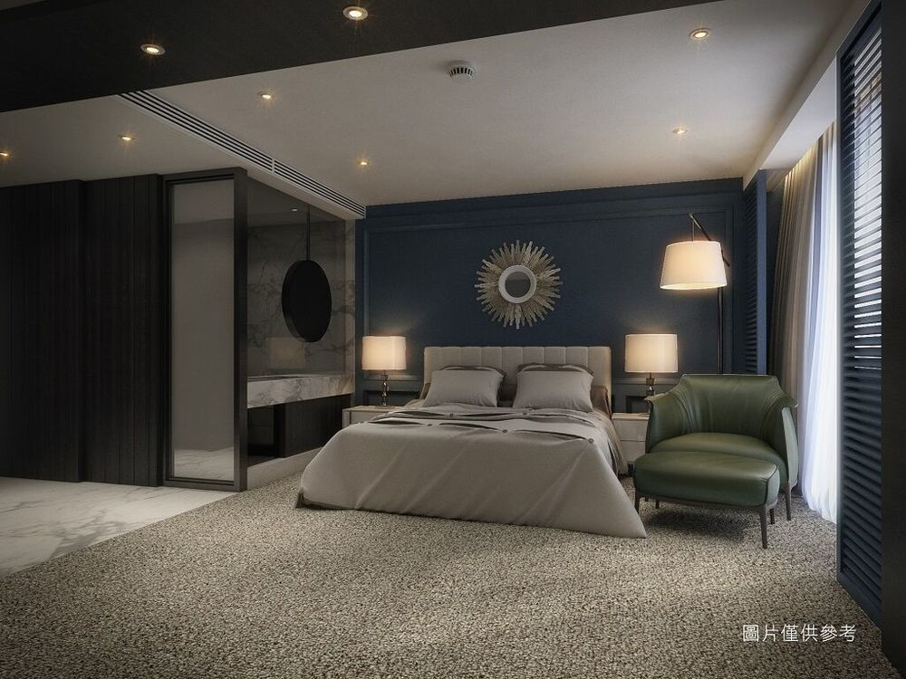 Park Lees Hotel Kaohsiung Zewnętrze zdjęcie 3D rendering of a bedroom